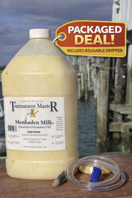 1 Gallon Menhaden Milk + Dripper - PACKAGED DEAL