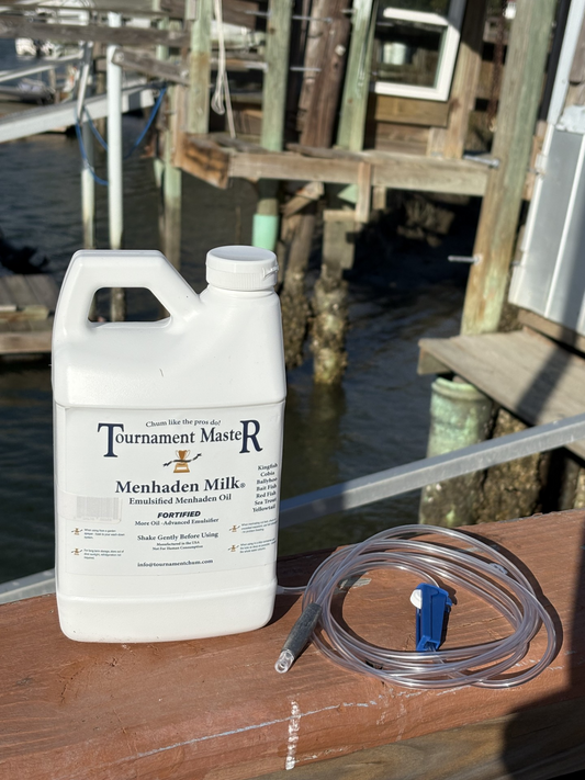 Tournament Master Chum® reuseable dripper and container